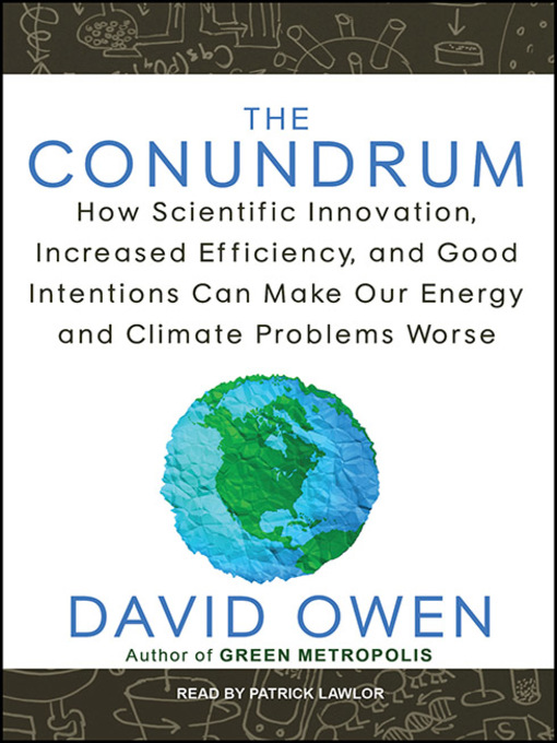 Title details for The Conundrum by David Owen - Available